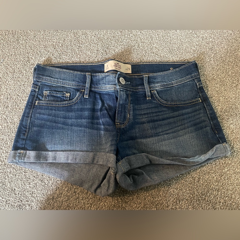 Hollister ladies Blue Denim Shorts